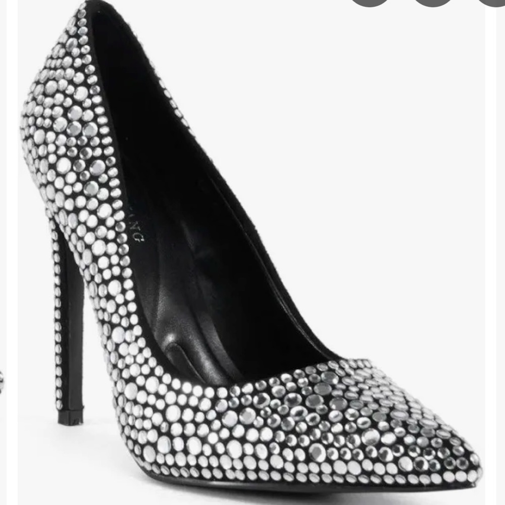 Rhinestone Pumps - Picture 2 of 6